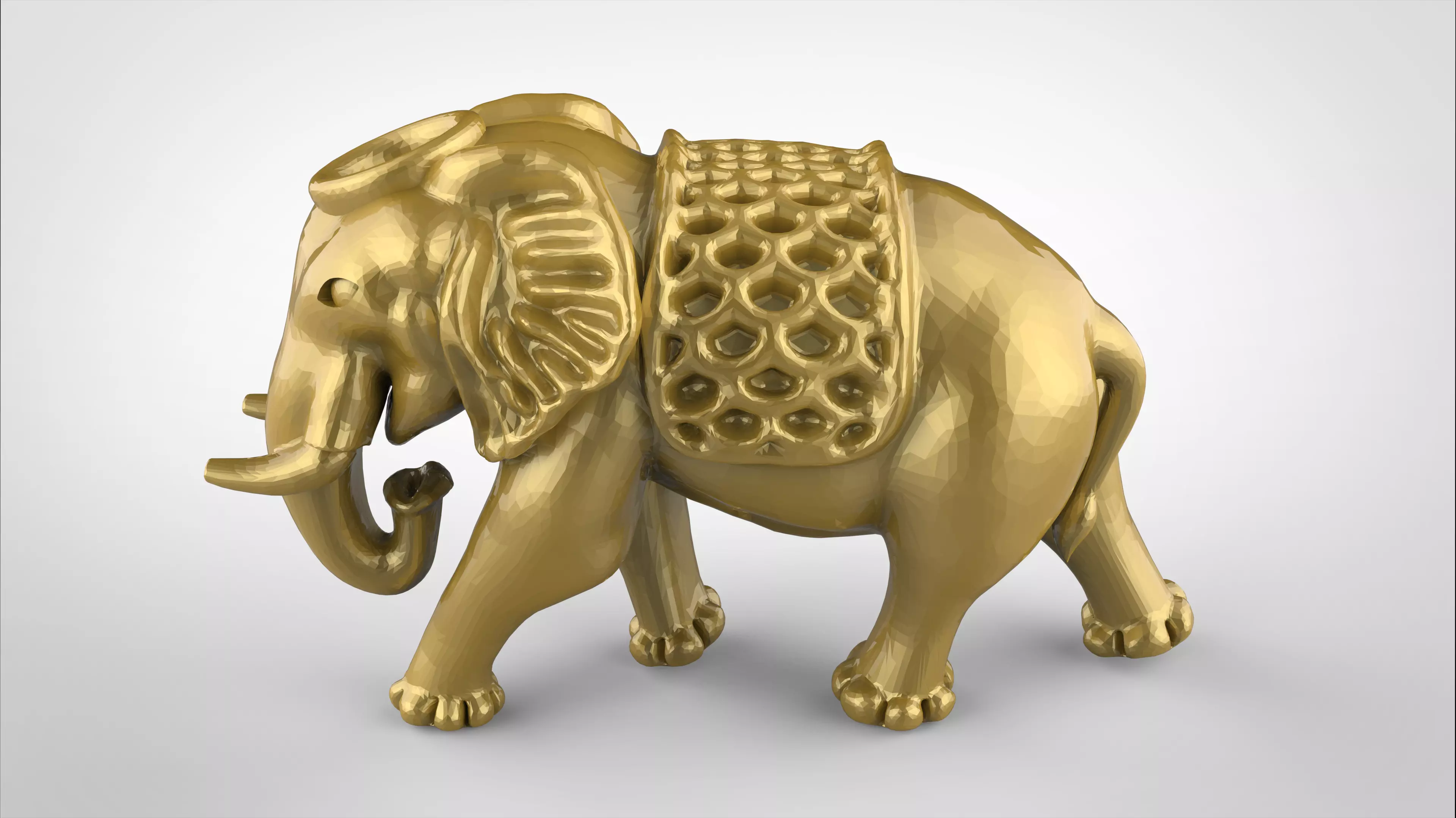 Elephant Artwork-53 3D print model_0