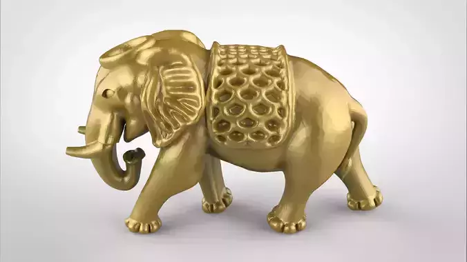 Elephant Artwork-53 3D print model