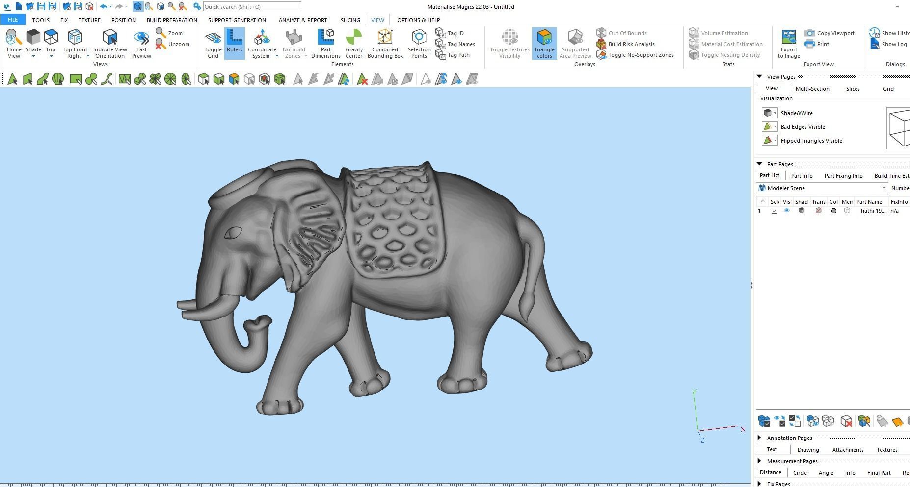 Elephant Artwork-53 3D print model_10