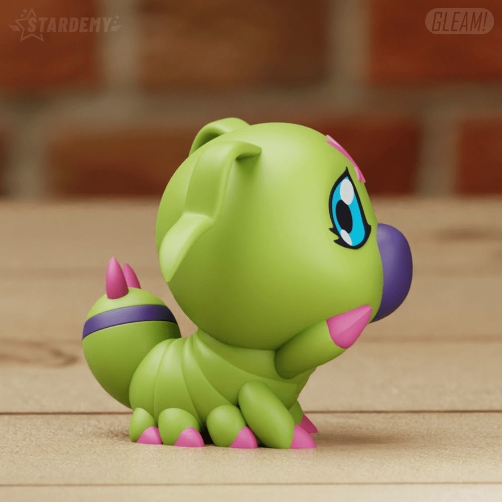 Wormmon Chibi 2 models Fanart 3D print model_6
