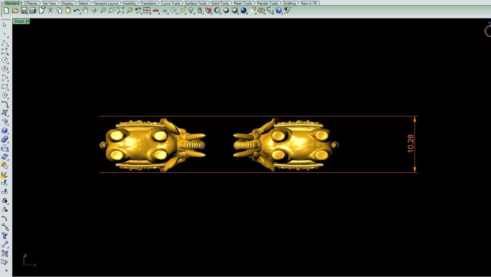 Elephant Artwork-54 3D print model_10