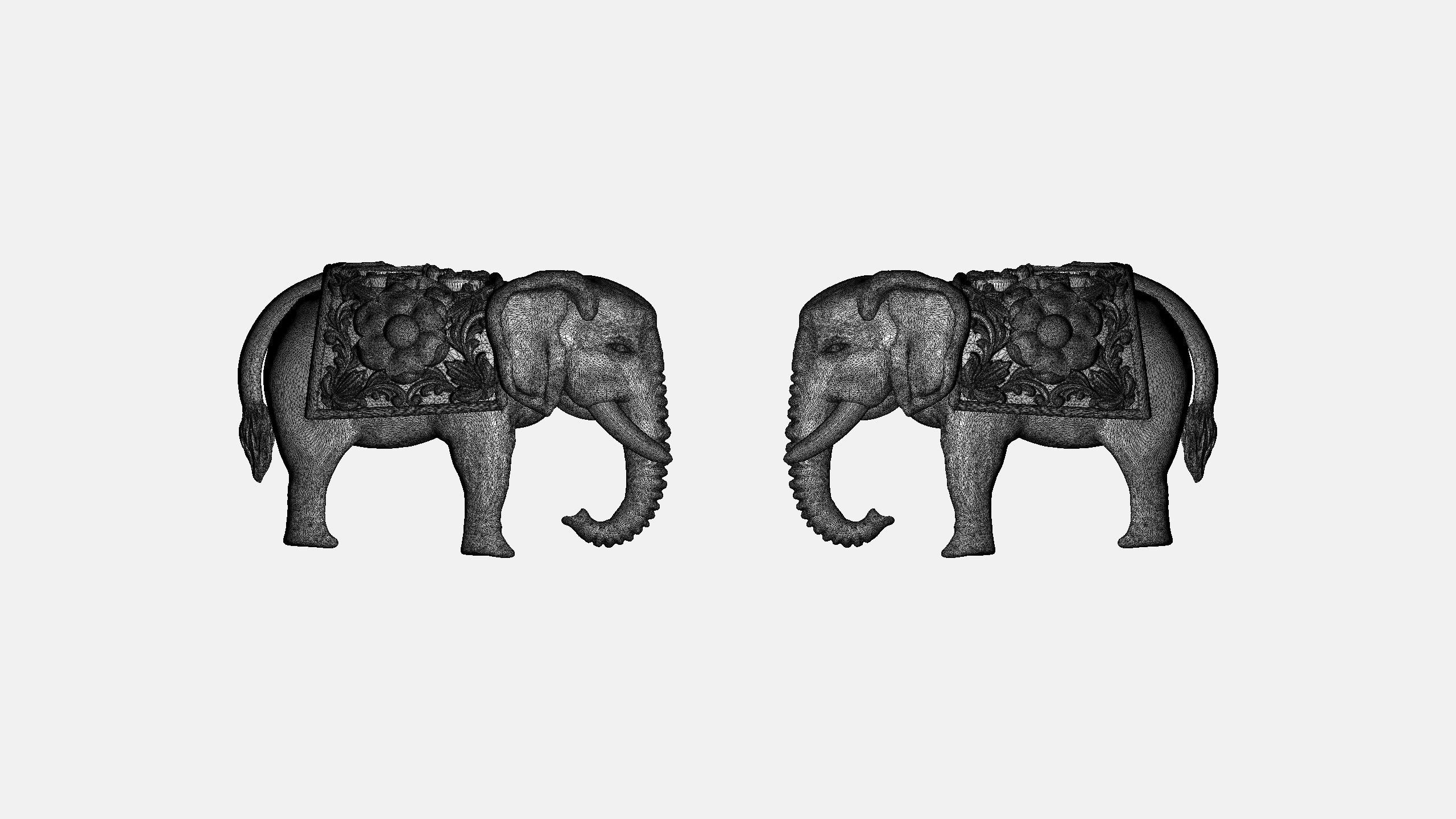 Elephant Artwork-54 3D print model_9