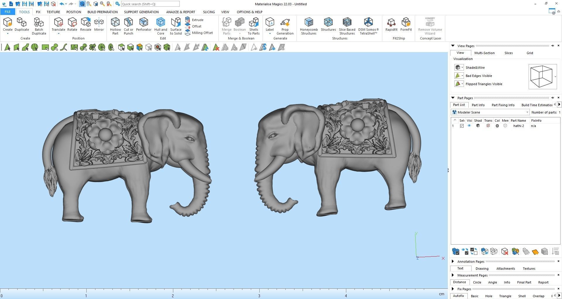 Elephant Artwork-54 3D print model_7