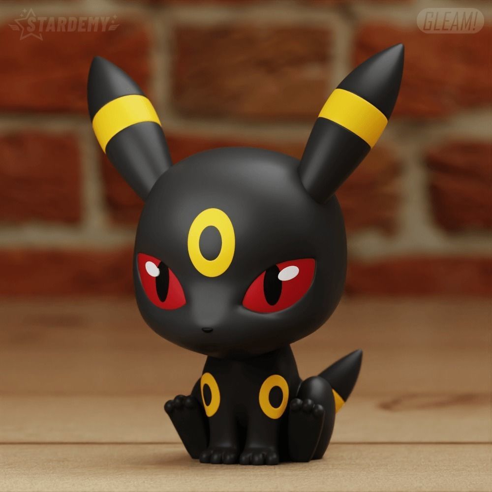 Umbreon Chibi Fanart 2 Models 3D print model_4