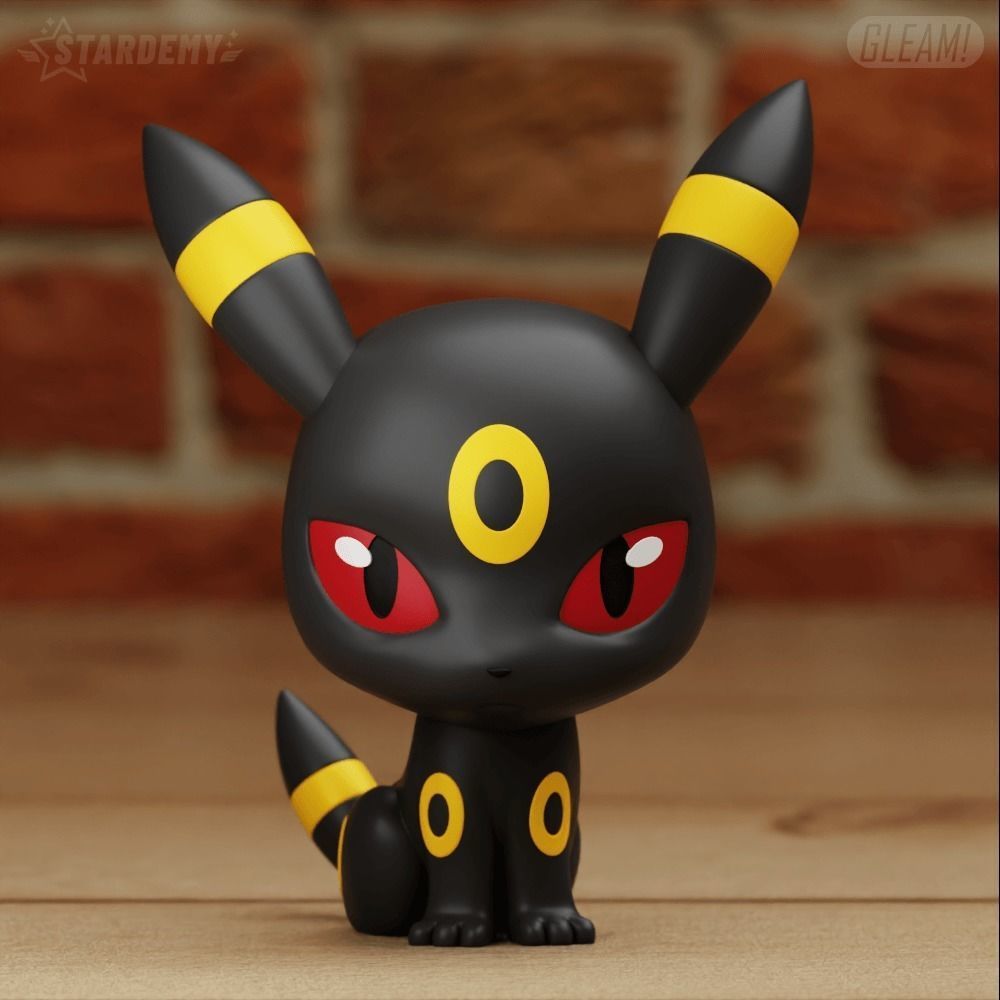 Umbreon Chibi Fanart 2 Models 3D print model_1