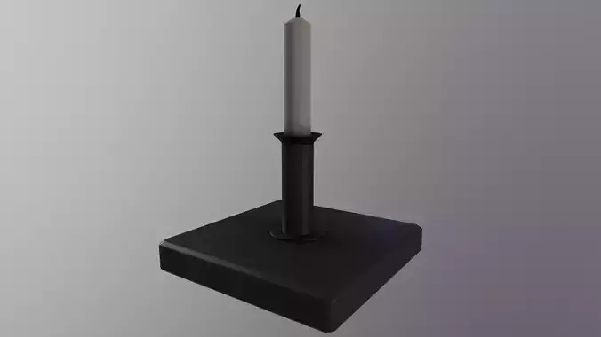 Candles and candleholders - Candlestick Holder - GAME READY PBR