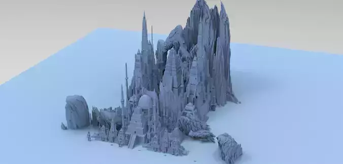 City of Nazca Sunken tower city