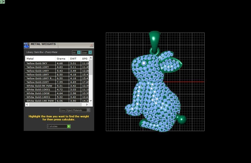 Rabbit 3D print model_3