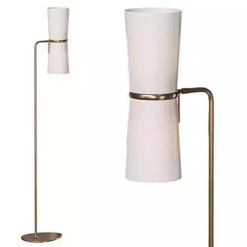 Antique Brass Floor Lamp Andrew Martin Clarkson