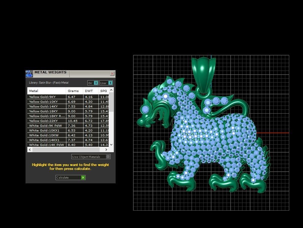 Lion Neckless 3D print model_3