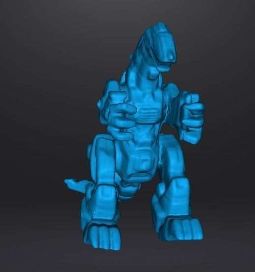 DEATH SAURER GASHAPON PVC PLASTIC FIGURE TOY MINI MODEL 3D print model_8