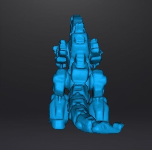 DEATH SAURER GASHAPON PVC PLASTIC FIGURE TOY MINI MODEL 3D print model_9