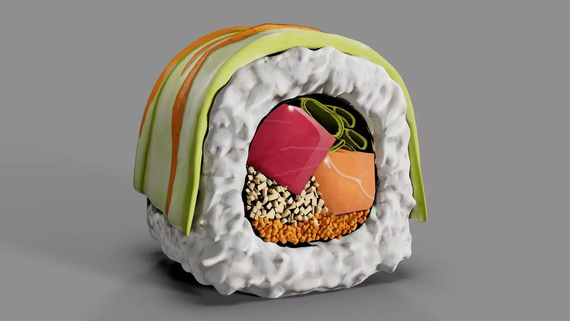 Sushi Free 3D model_0