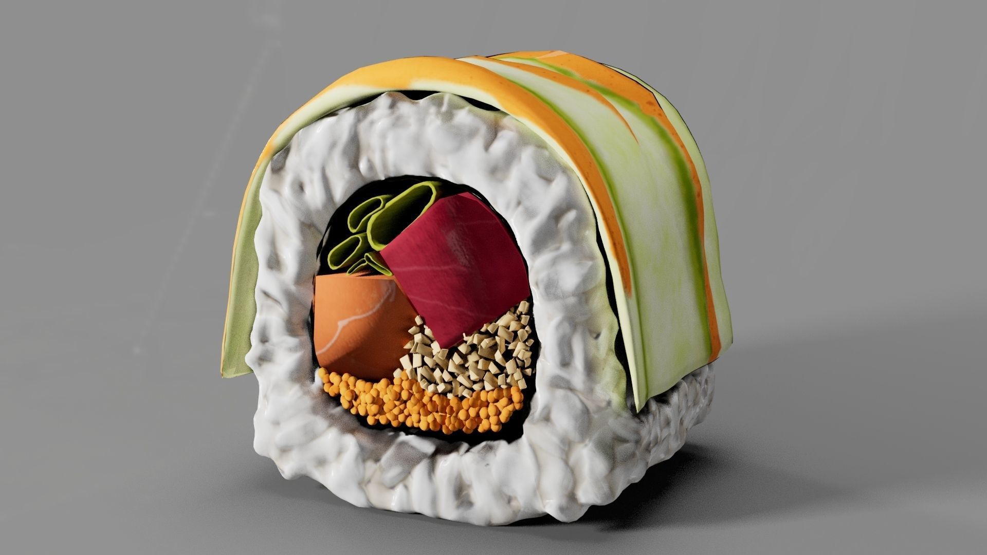 Sushi Free 3D model_1