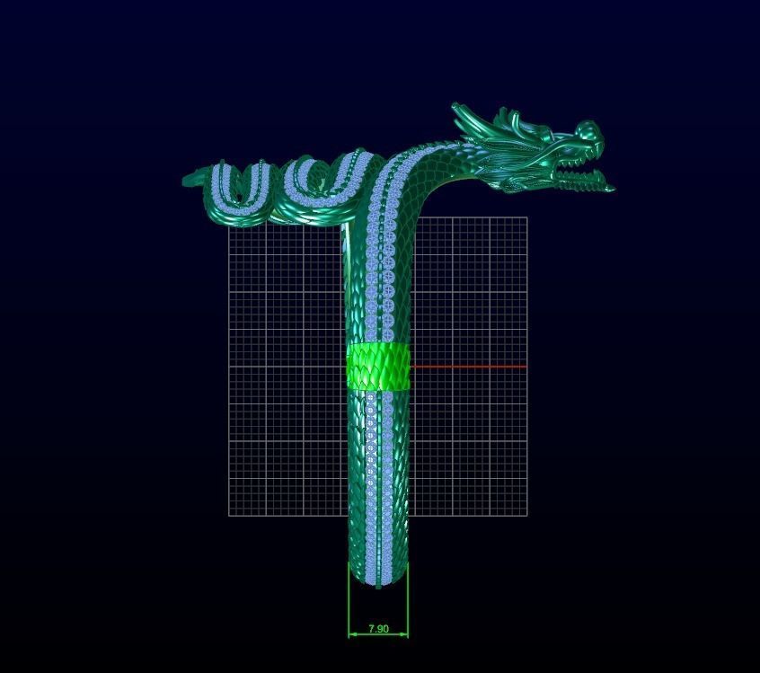 Dragon 3D print model_4