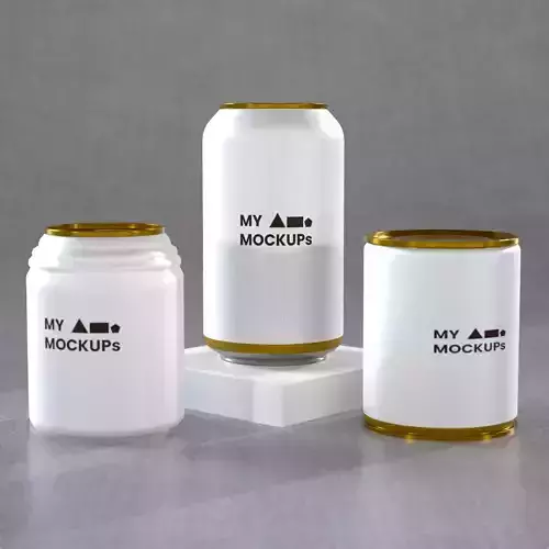 Soda Beer Pack 3D model