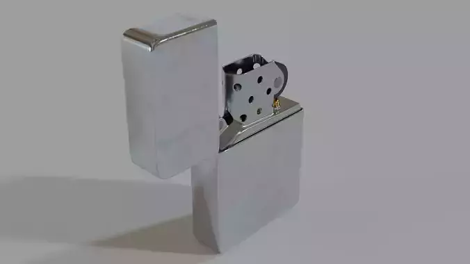Zippo Lighter 3D model