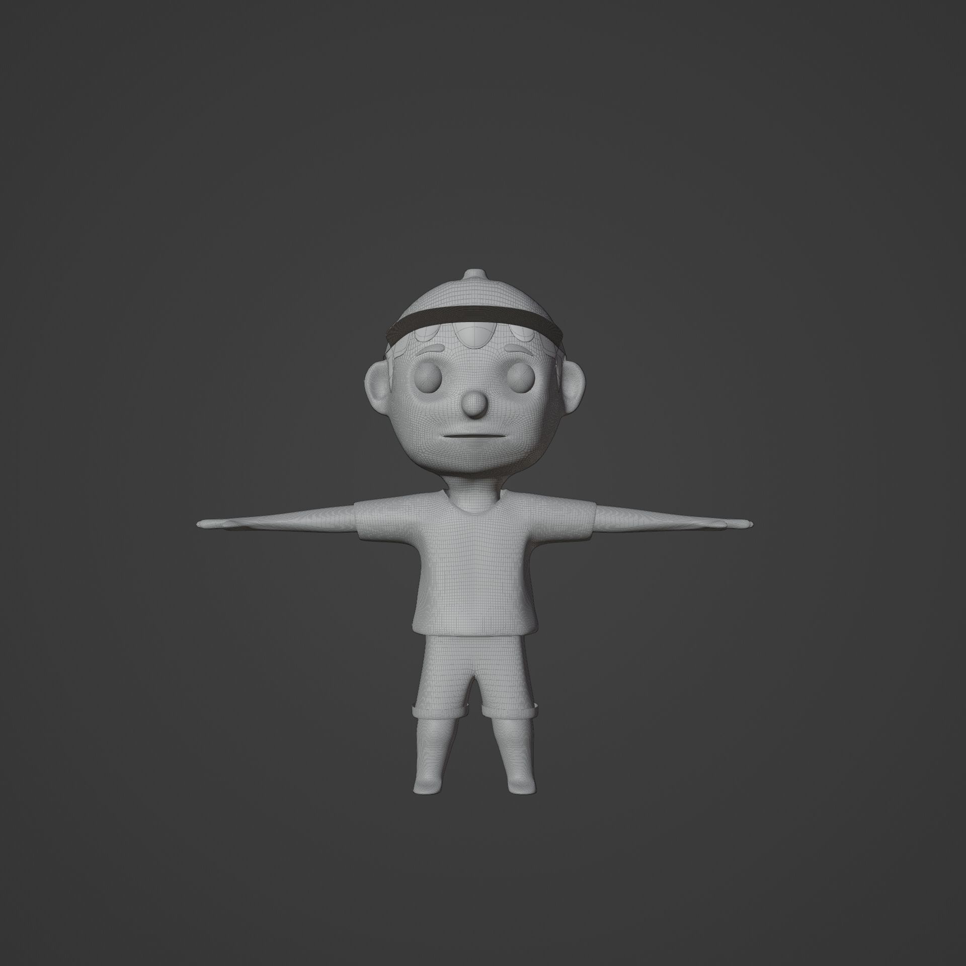 Pape - Little Boy 3D model_8
