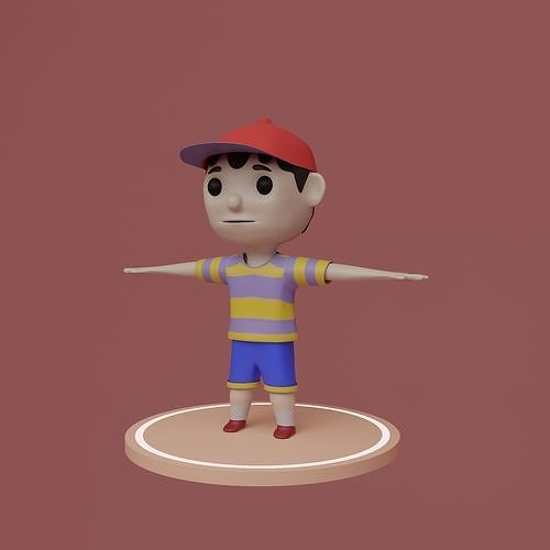Pape - Little Boy 3D model