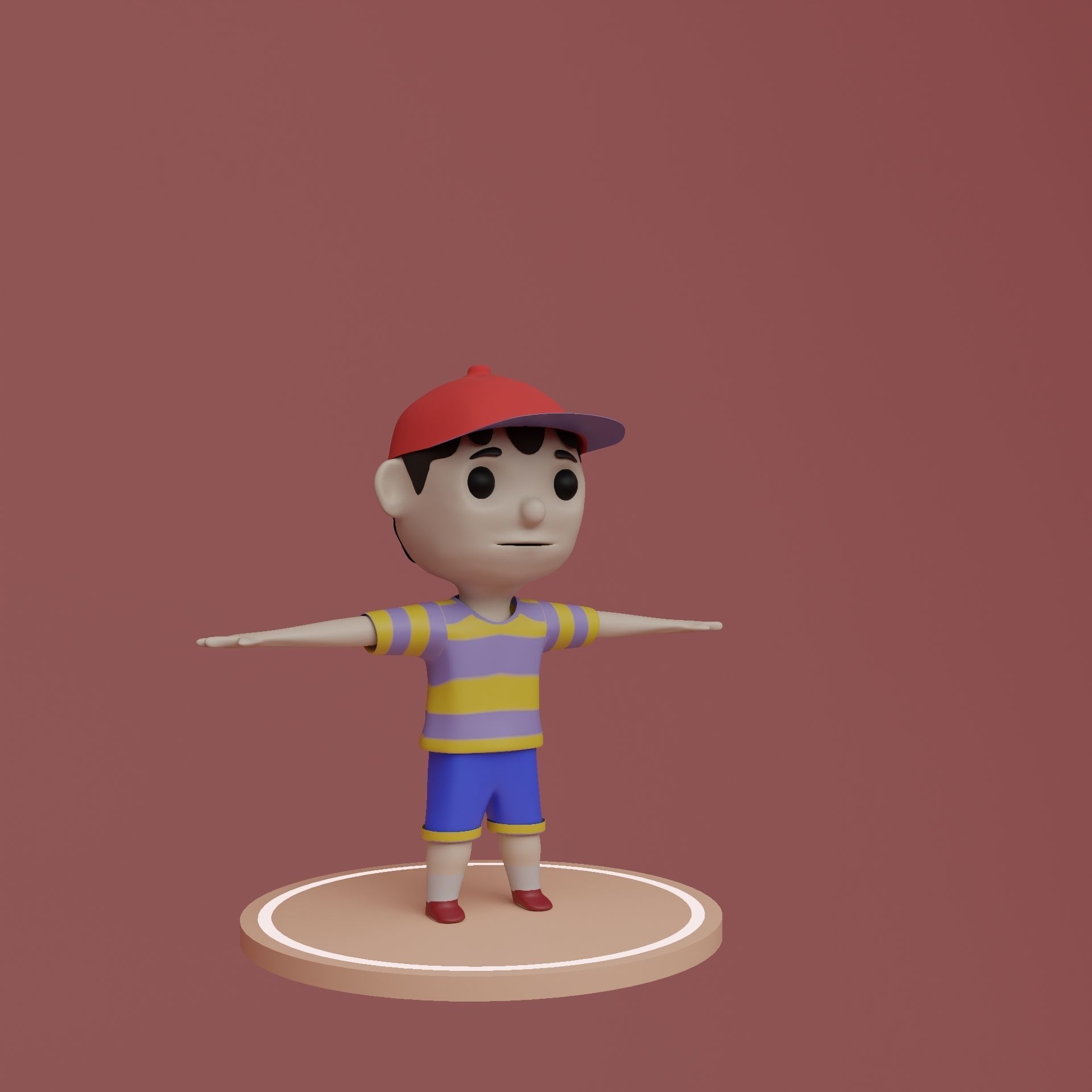 Pape - Little Boy 3D model_4