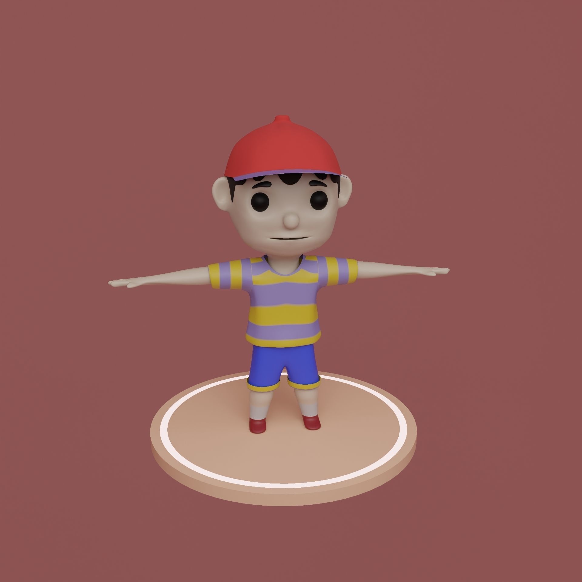 Pape - Little Boy 3D model_3