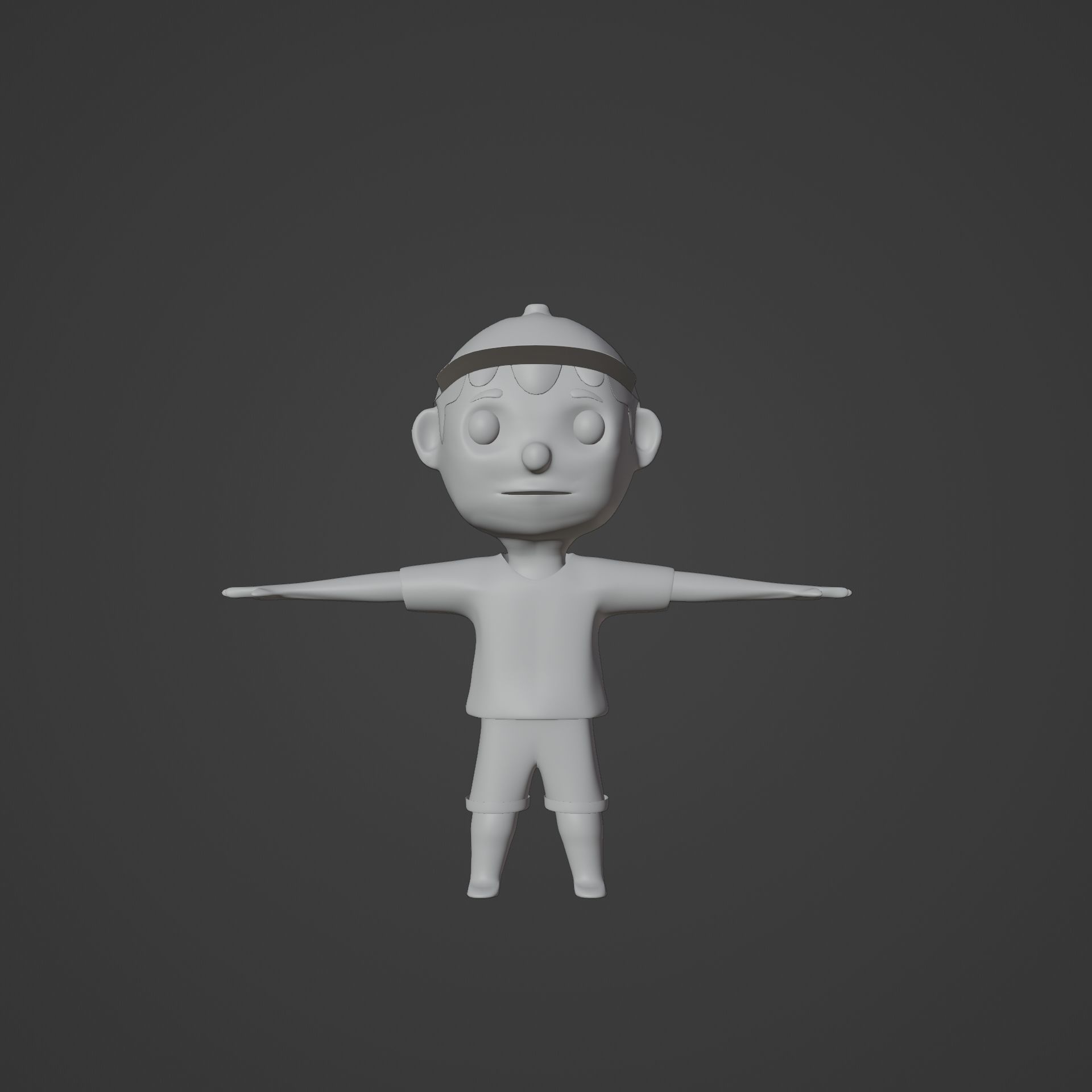 Pape - Little Boy 3D model_7