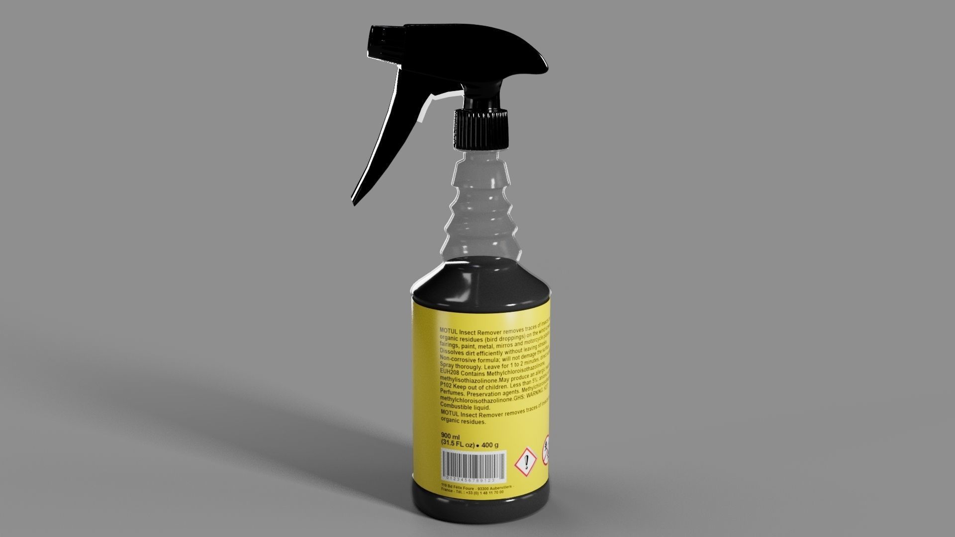 Bug Spray Remover 3D model_1