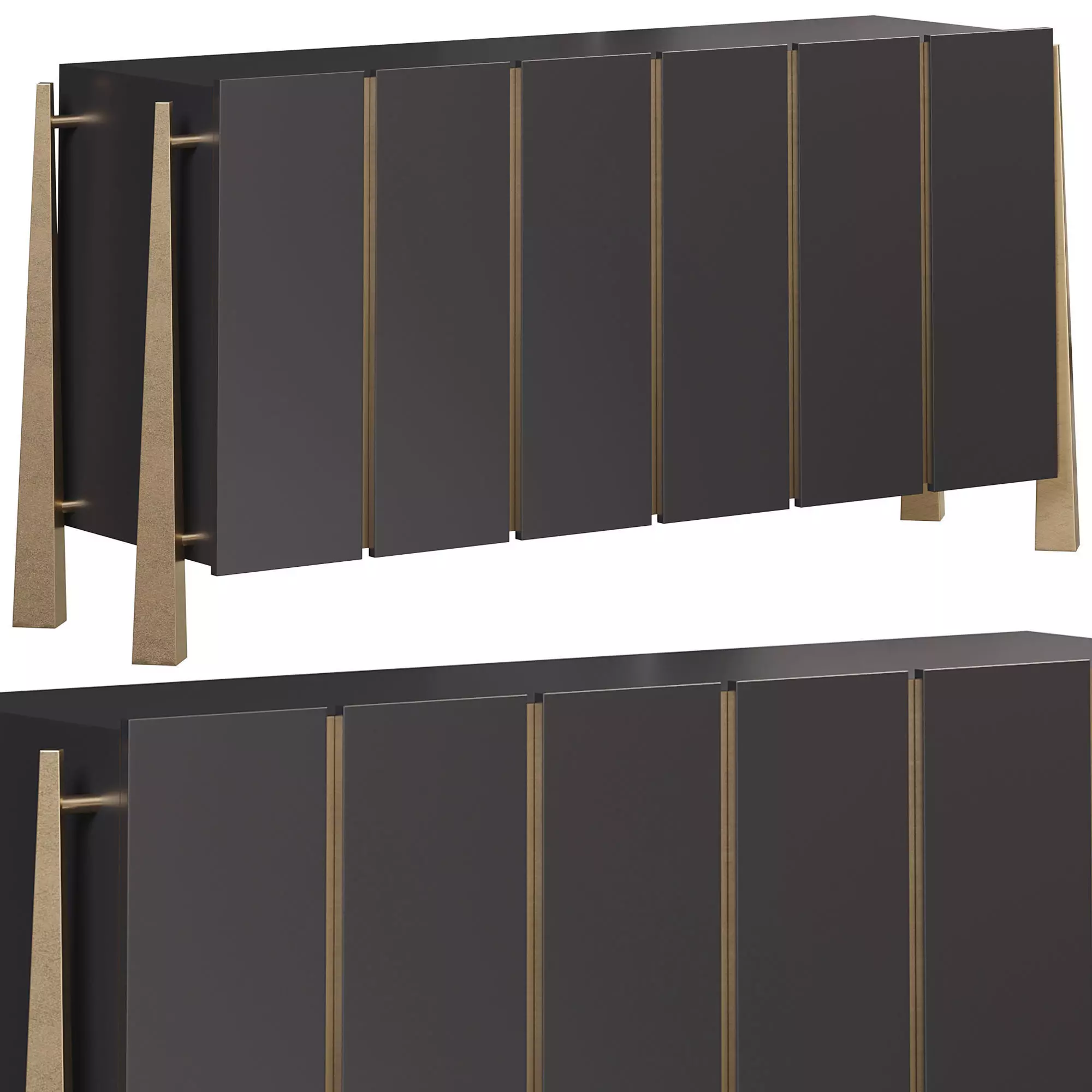 EATON sideboard by Jean de Merry 3D model_0