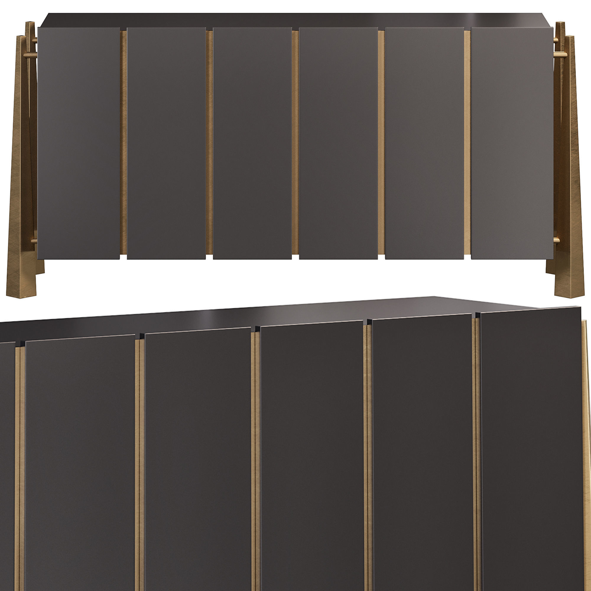 EATON sideboard by Jean de Merry 3D model_1