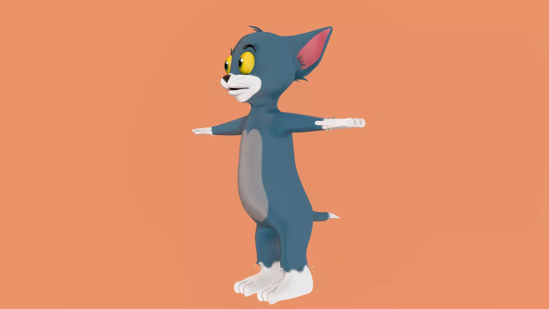 Tom and jerry 3D model_0
