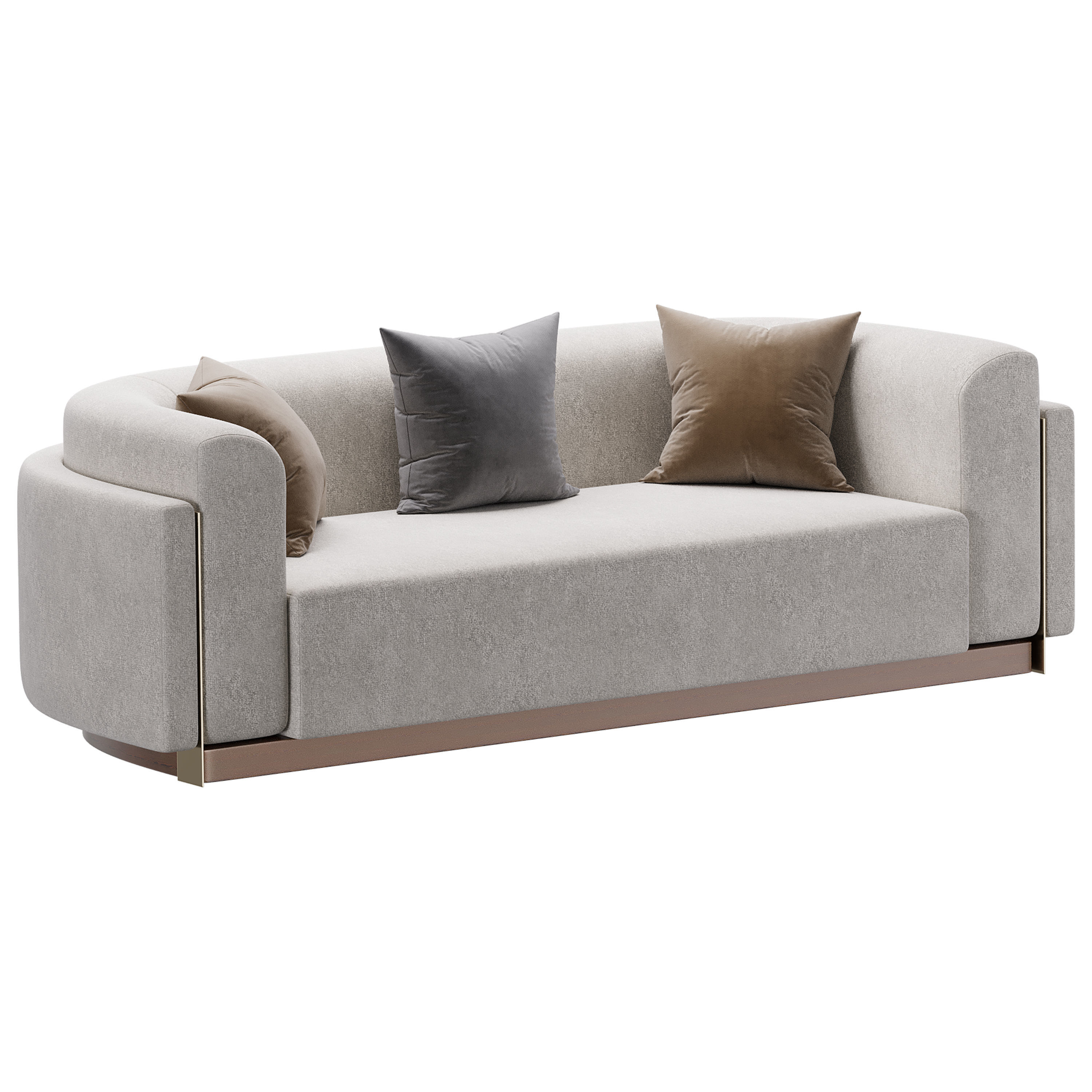Wellington Sofa 3D model_2