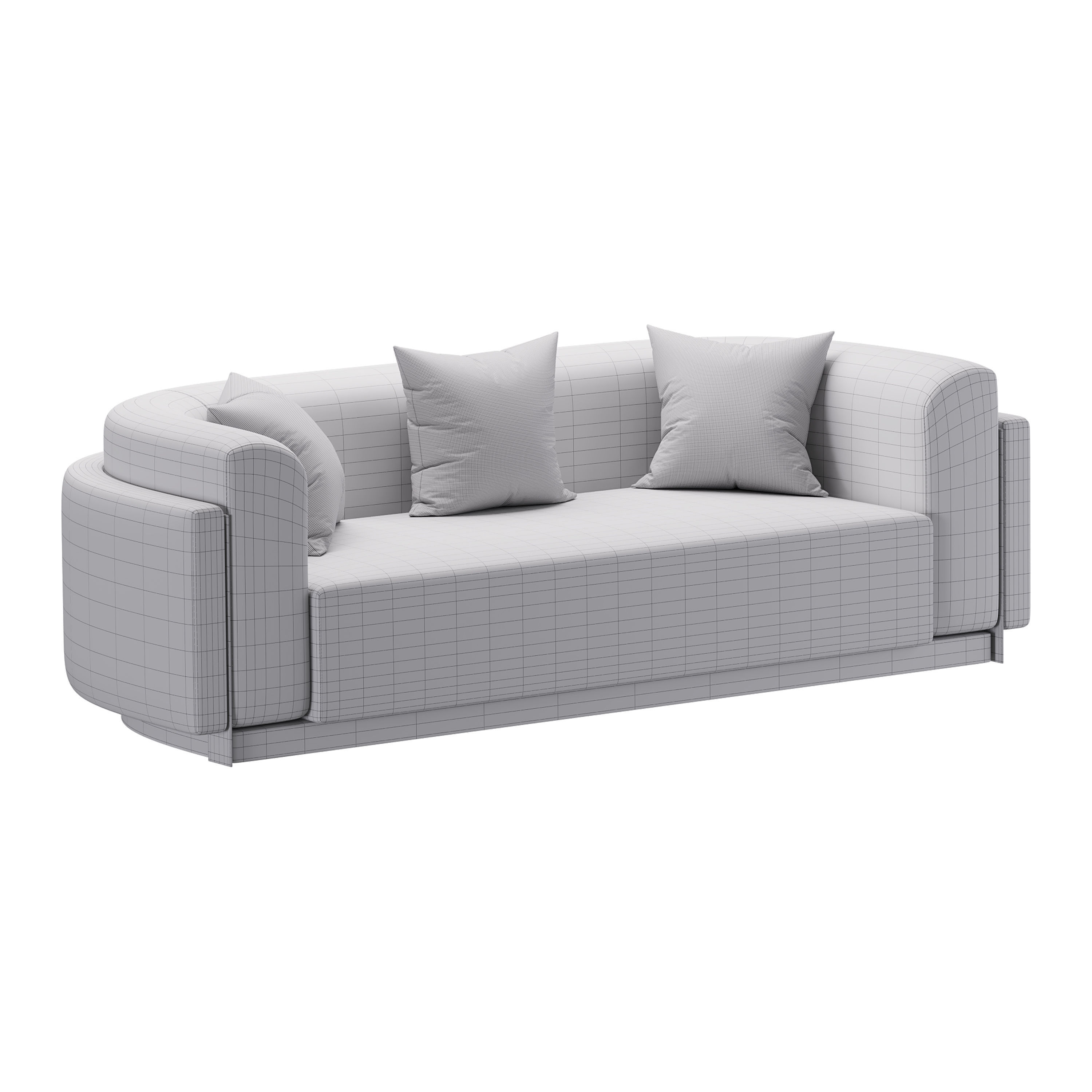 Wellington Sofa 3D model_17