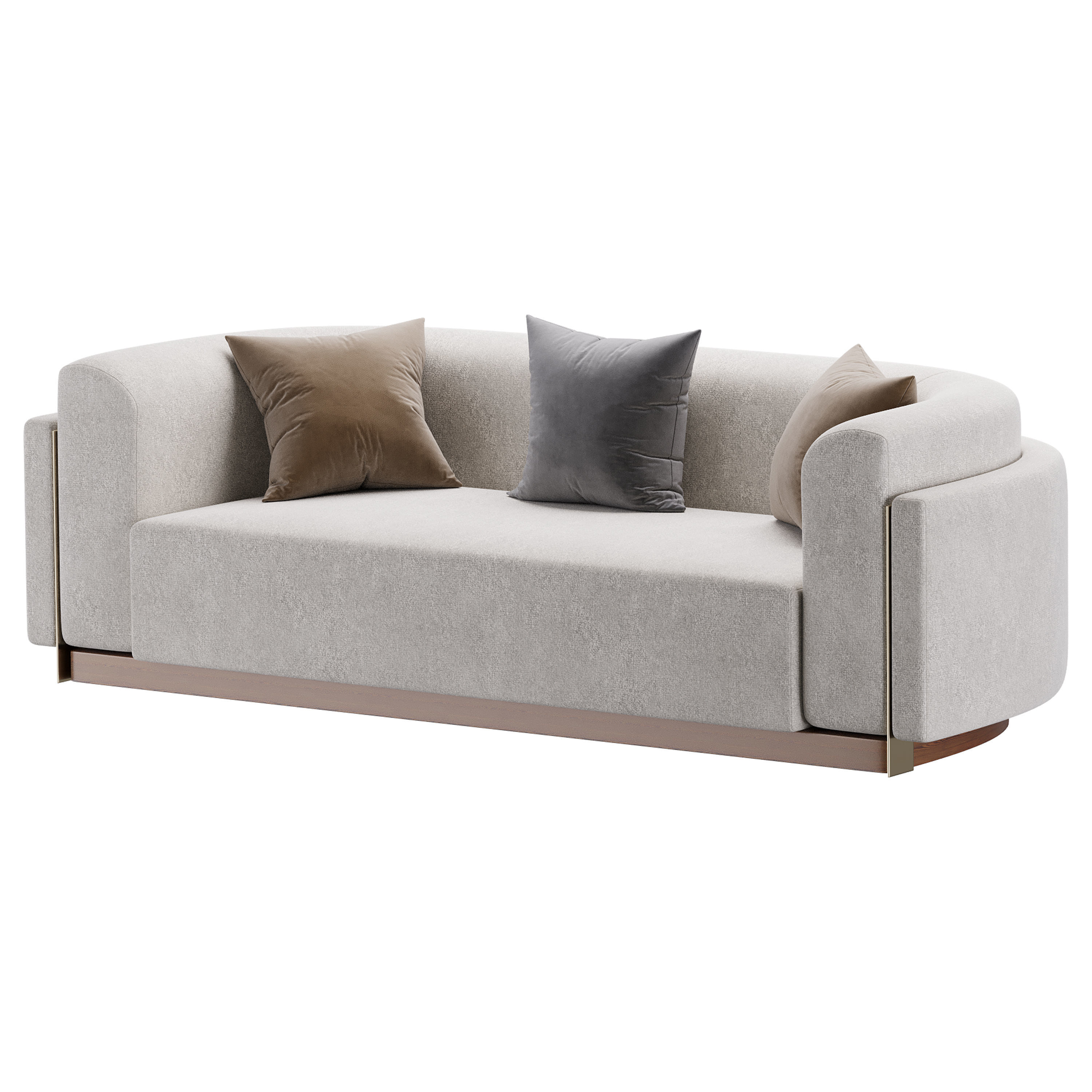Wellington Sofa 3D model_4