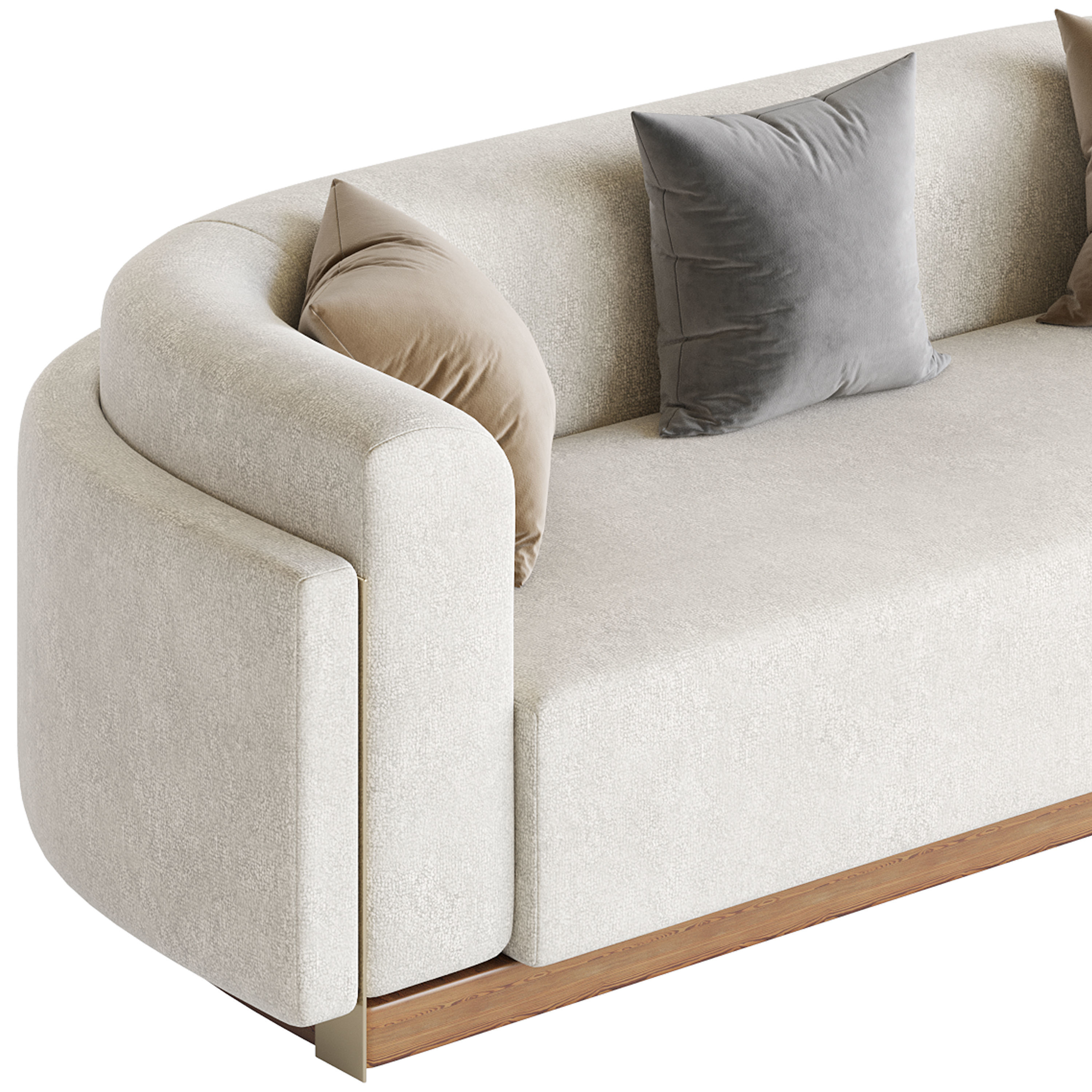 Wellington Sofa 3D model_12