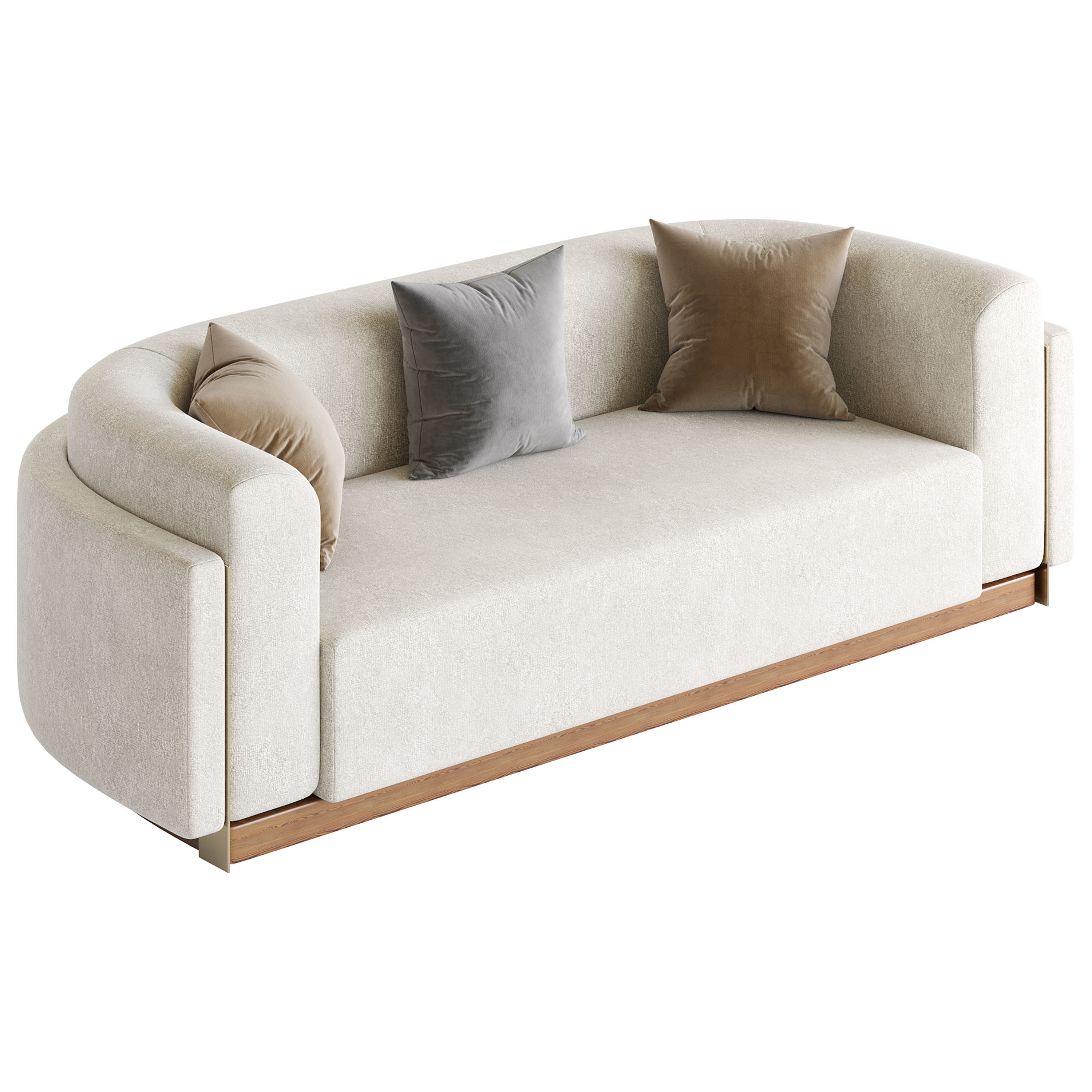 Wellington Sofa 3D model_9