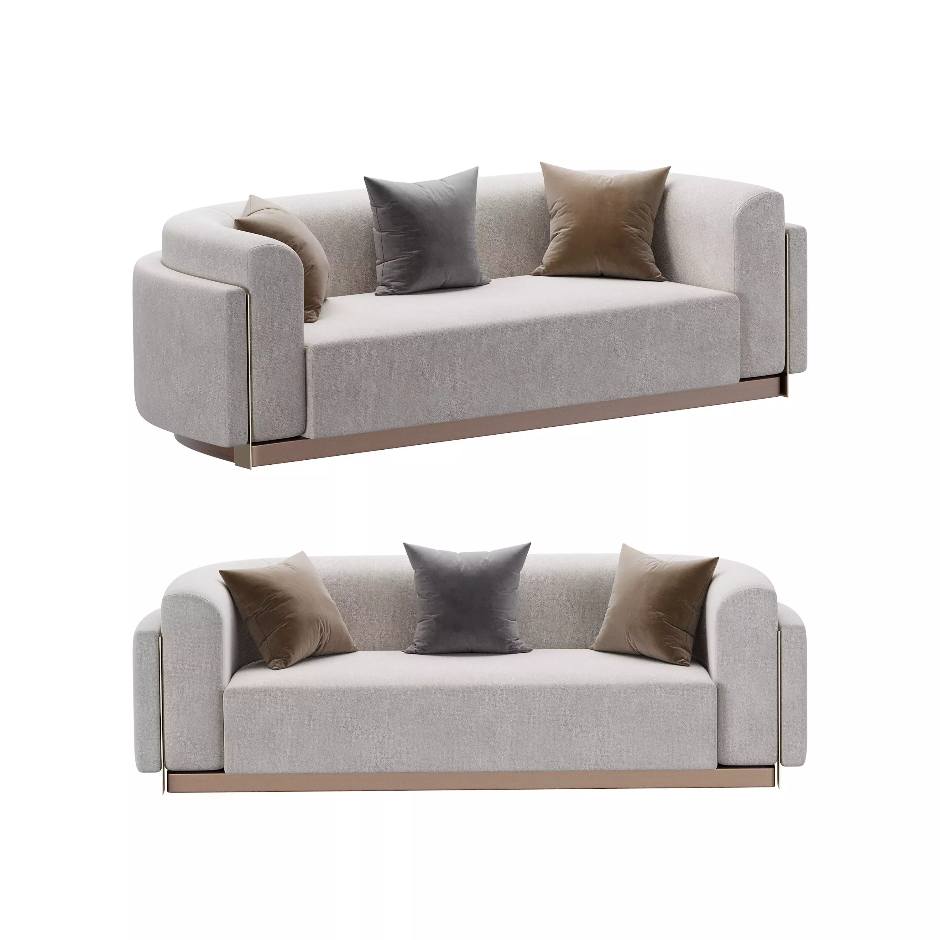 Wellington Sofa 3D model_0