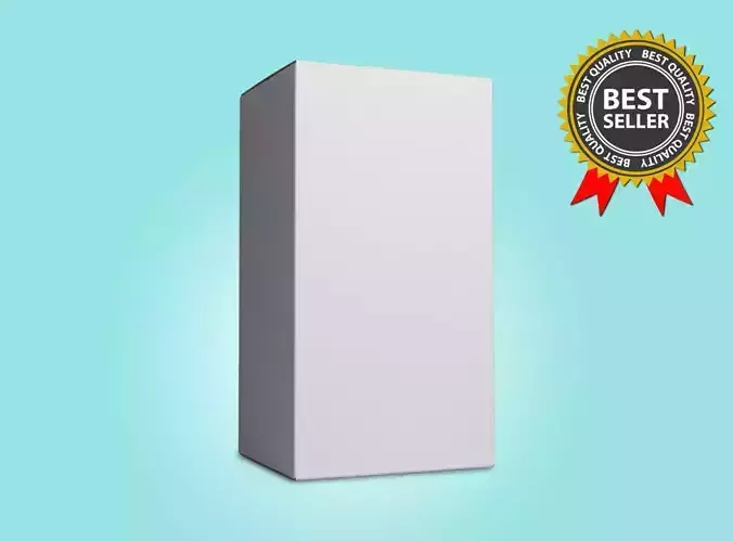 Package Cardboard Papercraft Box Low-poly 3D model