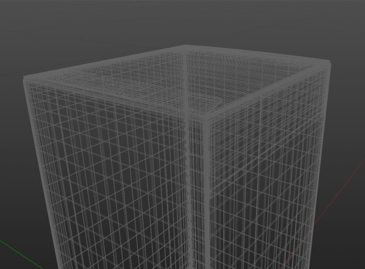 Package Cardboard Papercraft Box Low-poly 3D model_5