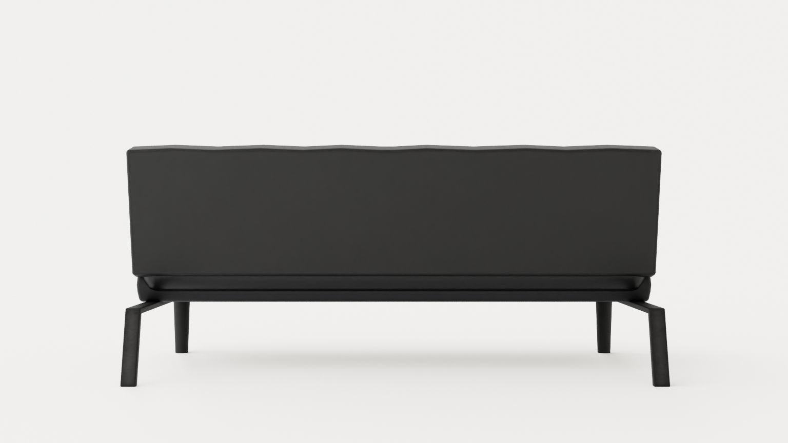 Aurora Sofa Bed Low-poly 3D model_4