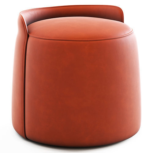 Ulivi Lilas Pouf 3D model 4