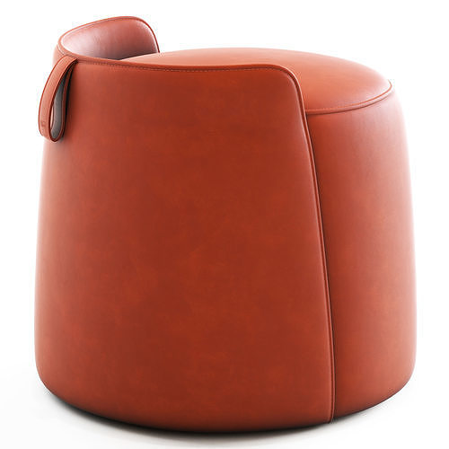 Ulivi Lilas Pouf 3D model 6