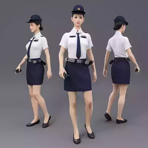 Policewoman officer