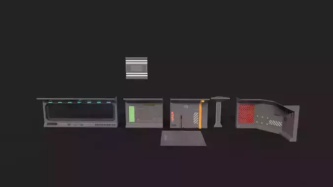 Sci Fi Walls Environment