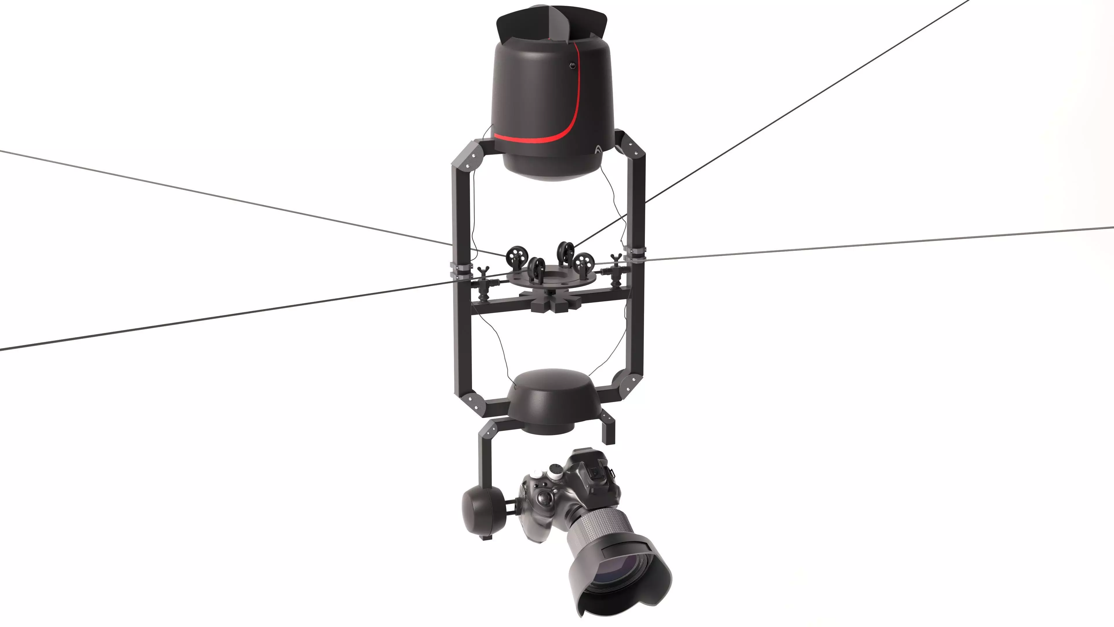 Spiber Camera SPIDER CAMERA 3D model rigged | CGTrader