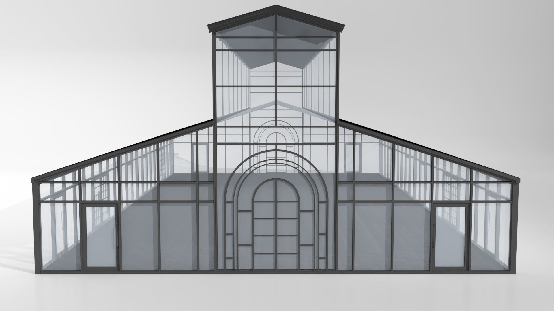 ATRIUM TENT STRUCTURE 3D model_4