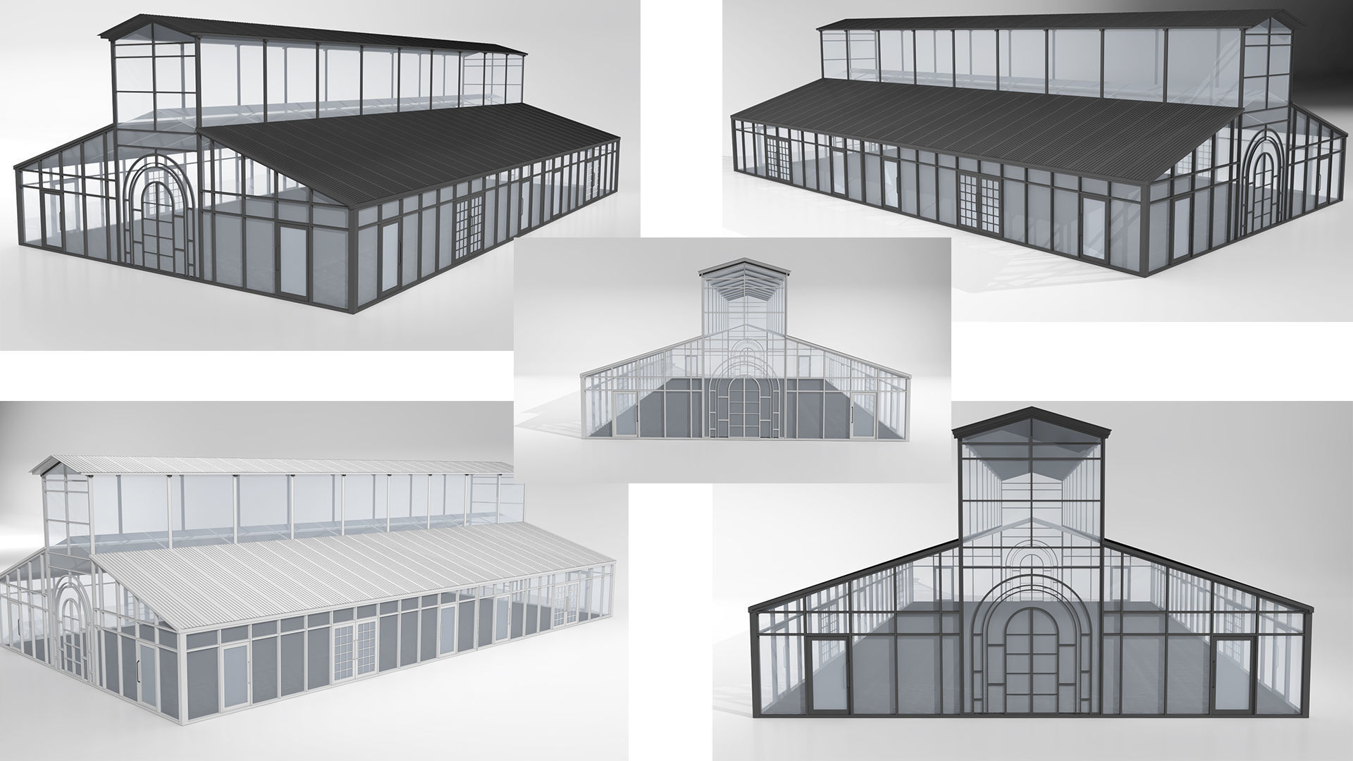 ATRIUM TENT STRUCTURE 3D model_5