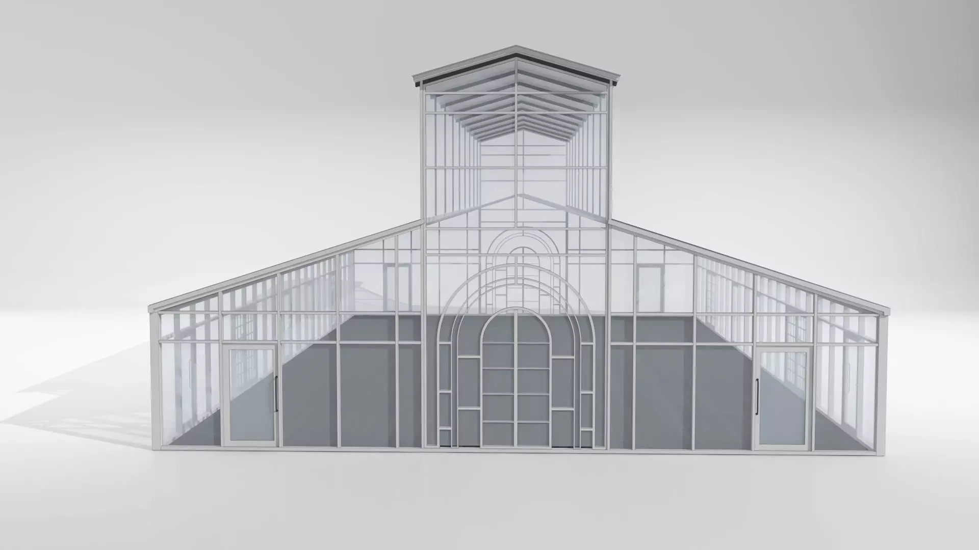 ATRIUM TENT STRUCTURE 3D model_0