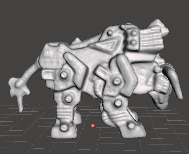 BULL DIBISON GASHAPON PVC PLASTIC FIGURE TOY MINI MODEL 3D print model_2