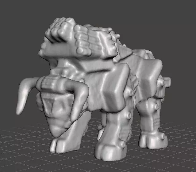 BULL DIBISON GASHAPON PVC PLASTIC FIGURE TOY MINI MODEL 3D print model_0