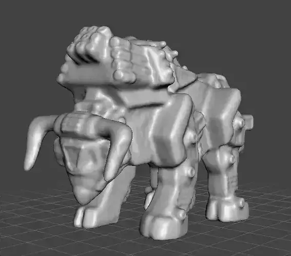 BULL DIBISON GASHAPON PVC PLASTIC FIGURE TOY MINI MODEL 3D print model